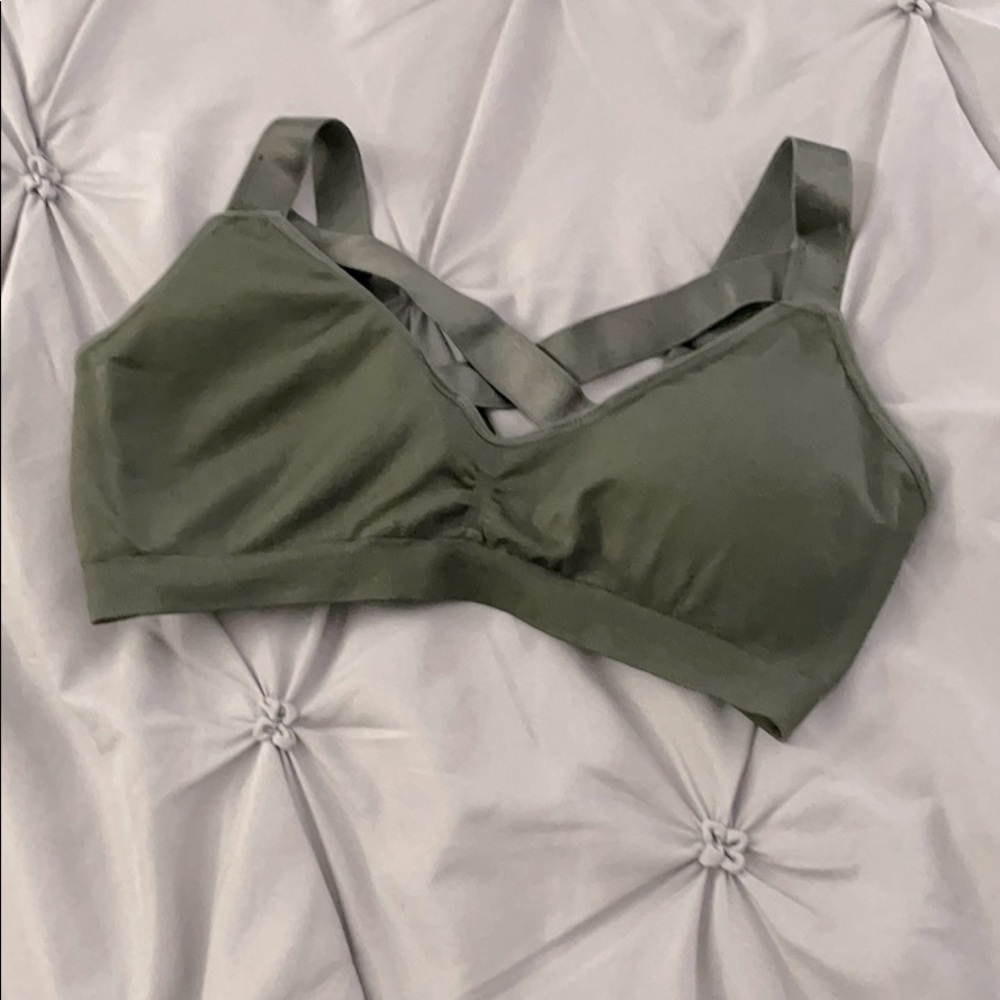 Sports Bra with Criss Cross